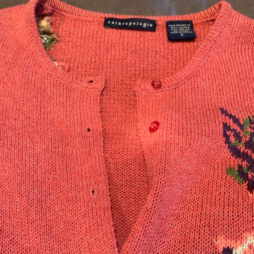 Anthropologie Cardigan sz Small